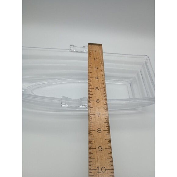 Godinger Crystal Nautilus Serving Bowl Shannon Row Boat - Picture 6 of 7